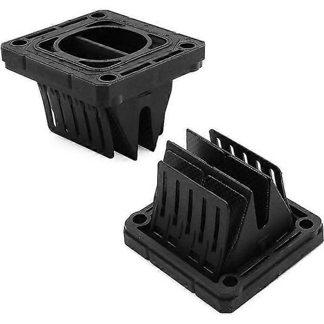 Einlass-Membranventil aus Kohlefaser für Yamaha YFZ350, Banshee 350, RX135, RXZ135, YZ125, DT175, RD350, Banshee – 2 Stück