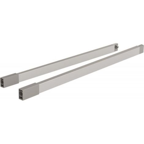 Jeu de garde-corps longitudinaux longueur nominale 270 mm acier gauche / droite HETTICH (1/4)