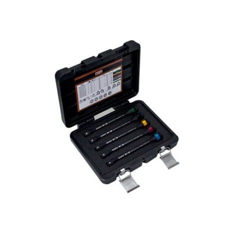 BAHCO - Coffret de 5 barres de torsion 1/2" pour déserrer les écrous de roues