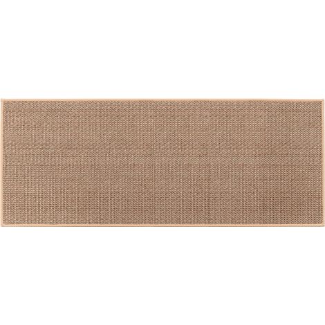 Tappetino da cucina antiscivolo lavabile in gomma Aiperq per la zona davanti al lavello, colore juta (1 pezzo, 44x120 cm) (1/5)
