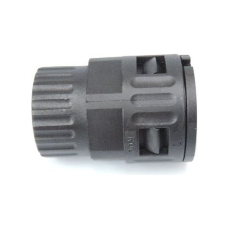 Presse-étoupe Noir pour tube ondulé filetage int. M25 droit IP66 PHOENIX CONTACT 3241221 (1/2)