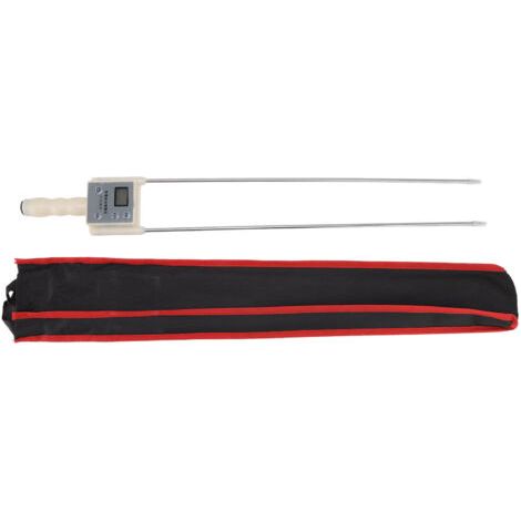 Moisture detector for hay and straw with double needle – Small model – English instruction manual available on request –--DTEKGAZ