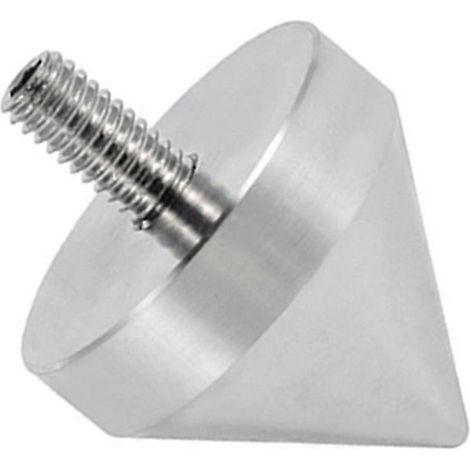 pieds de support d'enceinte en alliage d'aluminium, cône, clou de sol M10 (1/5)