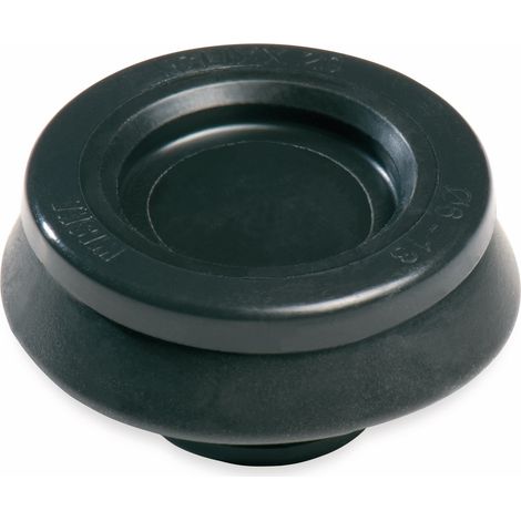 WISKA Membran-Kabeleinführung, 10101936, CLIXX® 25, RAL 9005, Schwarz