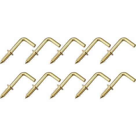 Vis Crochet Pour Suspendre Métal 25mm/0,98" 40pcs (1/5)