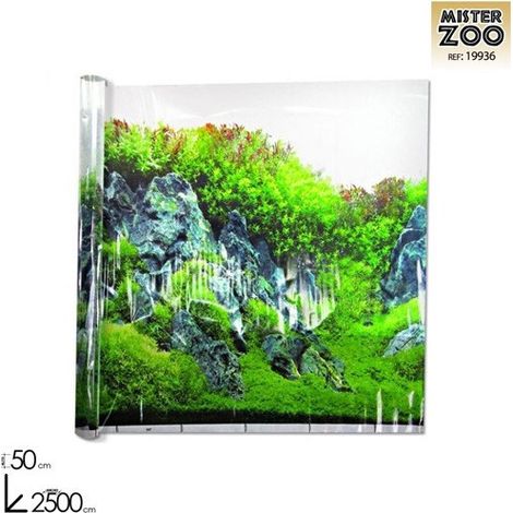 Trade Shop - 50 X 2500 Cm Papel Decorativo Acuario Papel Pintado Acuario - (1/2)