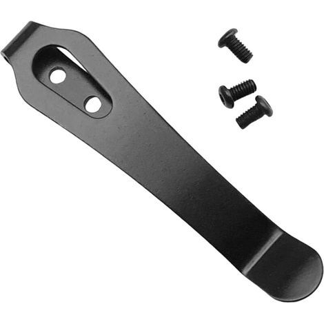 Tiefer Taschenclip, robuste Werkzeuggürtelschlaufe, Metallersatzteil, sichere Befestigung für mehrere Werkzeuge, zum Wandern, Klettern, Laufen und Trekking. (1/4)