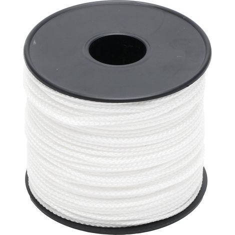 Flandria 421 Bobina di Drizza in polipropilene, diametro 2 mm 100 m, Bianco (1/4)