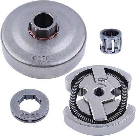 Kit de roulements de moyeu de tambour d'embrayage et de pignon adapté pour tronçonneuses Husqvarna 235 236 240 235E 236E 240E (1/5)