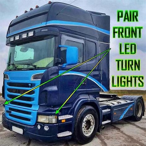 Intermitente LED para coche/camión, luz de esquina, indicador de giro, faro delantero para P420 G440 P410 P310 P380 1387155