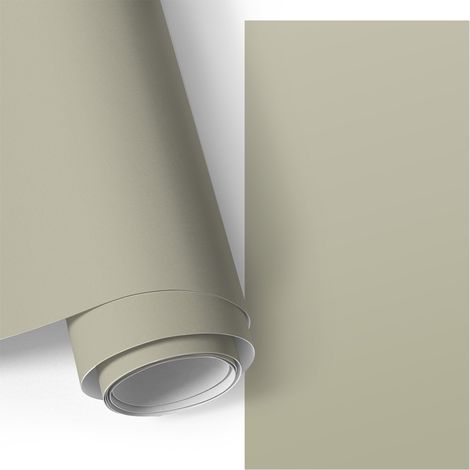Klebefolie für Möbel - Möbelfolie - Selbstklebefolie - Kleiderschrank - Kommode - Schreibtisch - Dunkles Creme 75x150 cm