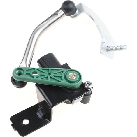 Niveausensor Leuchtweitenregelung, Vorne Links Niveausensor mit Gestänge Luftfederung, Höhensensor für VW Golf 6 Passat B7 B6 CC Q3 Tiguan 5N Touran 1T Eos Scirocco Alhambra (1/5)