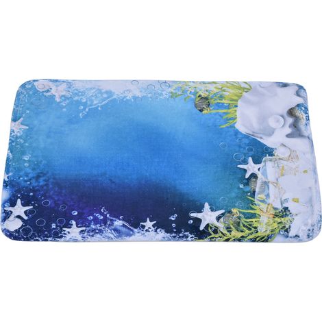 Tapis de sol de salle de bain domestique, tapis de flanelle antidérapant pour la prévention de l'électricité statique