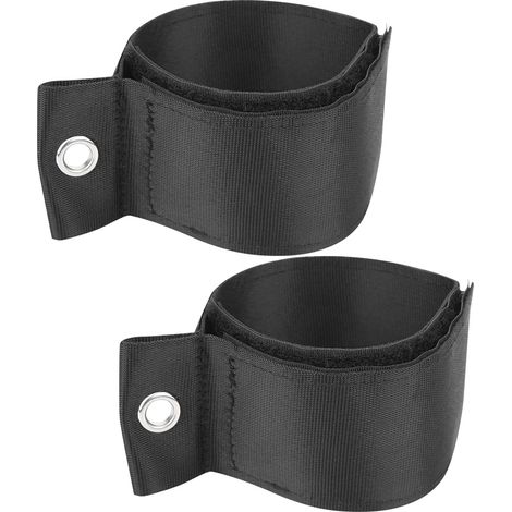 2 pièces Sangle de Fixation Vélo, Attache Câbles Réutilisable avec Fermeture Auto-agrippante pour Rangement