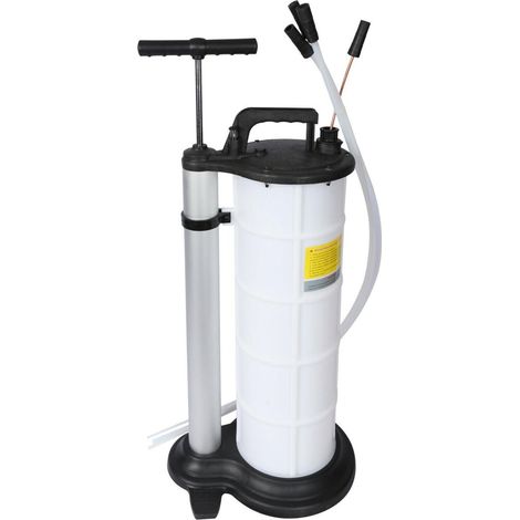 Pompe manuelle / Aspiration de vidange huile et fluide 9 Litres