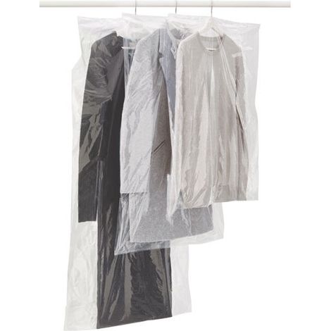 Kleidungshülle X3 65x150cm Transparent 6047 - Rayen