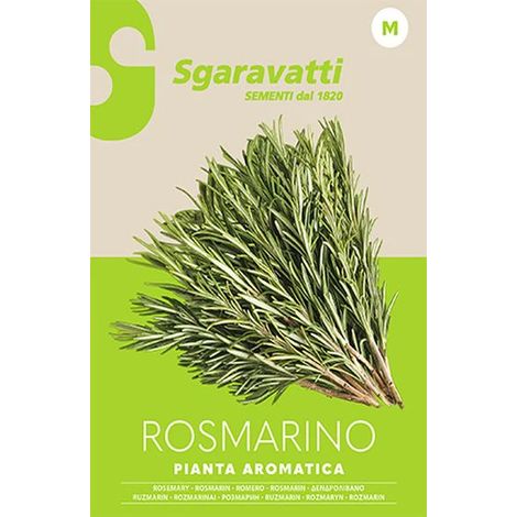 Semi per Ortaggi e Vegetali Rosmarino Sgaravatti 20 Pezzi (1/2)