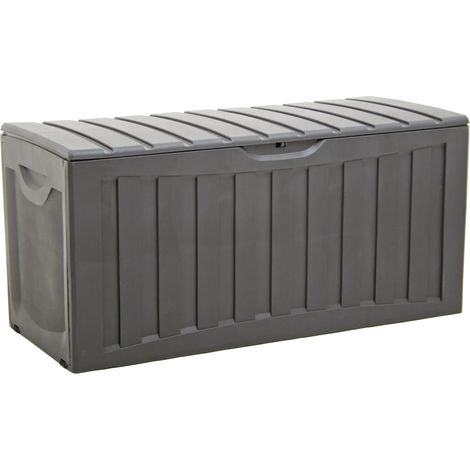 Boîte de rangement Noir 118x53x57 cm Polypropylène