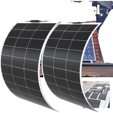 Panneau Solaire, Haute Efficacité, Design Flexible, 240W (1/2)