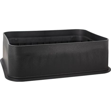 Réhausse pour regard Jumbo – Polypropylène rectangulaire 16,5 cm – Dimensions 430 x 560 mm – Installation facile et rapide