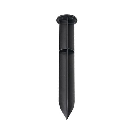 Picchetto di terra Nero lunghezza 30cm per fari LED PRISMA 700191
