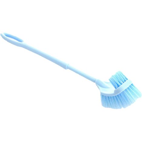 Brosse De Toilette Plastifiée Brosse à Bol Maniable Tête Flexible (1/5)