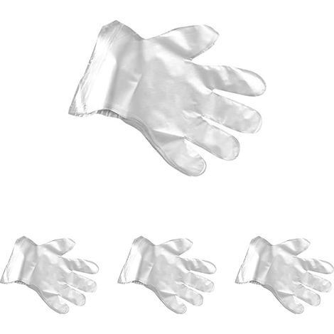 Lot de 400 Gants jetables, haute sensibilité, résistance chimique, sans latex, pour industrie et alimentaire