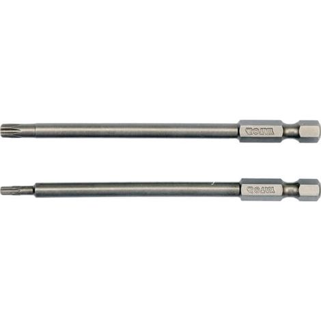 Bity długie torx secur t10x100mm t25x100