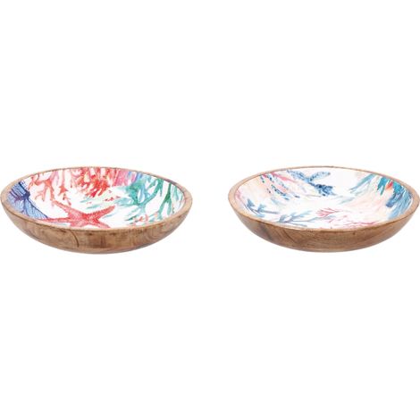 Ad Trend Ciotola Maela Ass. D 30 Cm H 6 Cm Legno 1 Pz (1/5)
