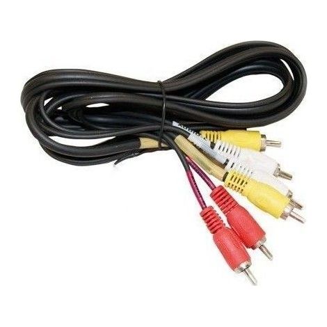 Connessione audio-stereo tripla RCA RCA da maschio a maschio GSC 2601354