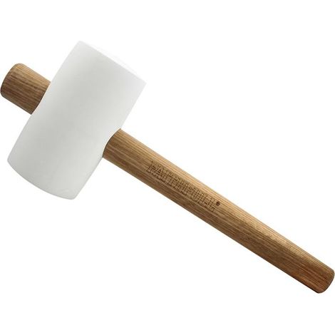 Faithfull FSC White Rubber Mallet 28oz FAIRMWF28FSC (1/2)
