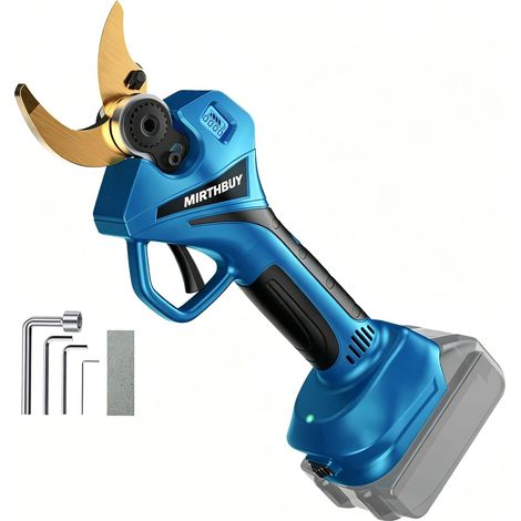 Akku-Gartenschere 18 V, 40 mm, kabellose elektrische Gartenschere, maximale Öffnung 65 mm, kompatibel mit Makita BL-18 V, bürstenloser Motor, LCD-Display, zum Beschneiden von Bäumen (ohne Akku) (1/5)
