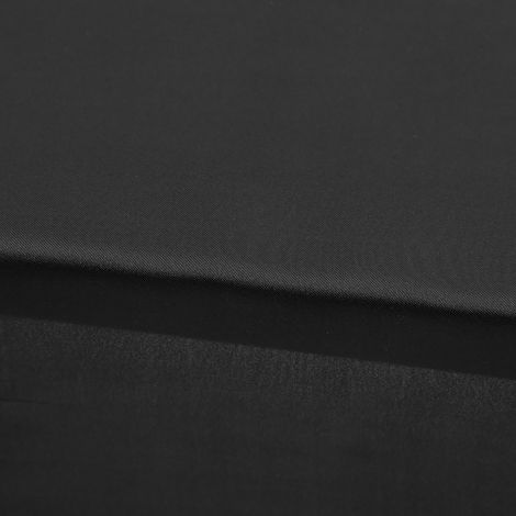 Nappe rectangulaire noire 145x320cm, couverture de Table résistante aux taches, décor de Banquet, de fête de mariage (1/5)