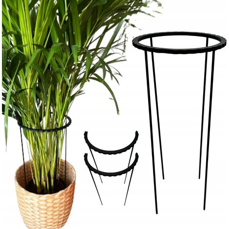 Anello di supporto per piante da fiore, morsetto, supporto ad anello 2 in 1 XL 60 cm (1/5)