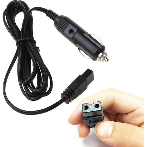 Câble d'alimentation CC 12 V 10 A avec prise cigare pour glacière de voiture ou mini-réfrigérateur (1/4)