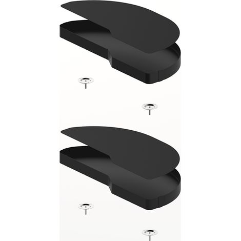 Salso Eckschrank Tablarset 200 TB500 rechts anthrazit