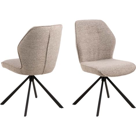 Aura Esszimmerstuhl beige.