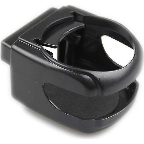 Support de fixation universel pour porte-bouteilles, canettes et gobelets avec grille d'aération pour voiture ou camion (2 pièces, noir) (1/5)
