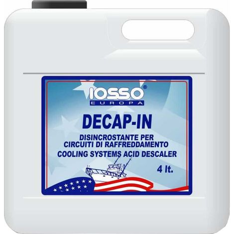 Decap-in iosso disincrostante per circuiti di raffreddamento