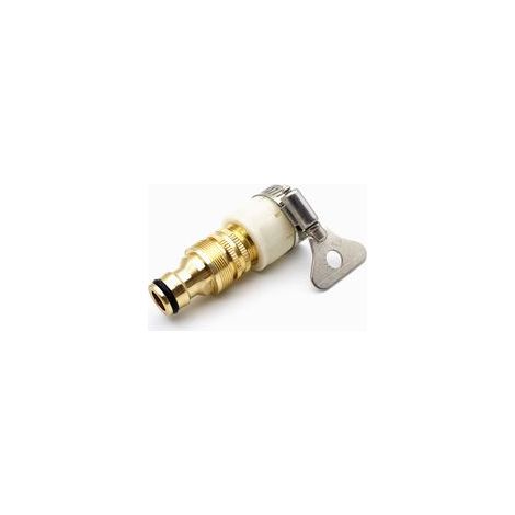 Adaptateur universel pour tuyau d'arrosage de cuisine, raccord de robinet en métal, adaptateur de tuyau de mitigeur, outils d'arrosage de jardin, 1 pièce-Crezuo (1/5)