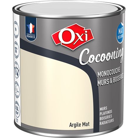 Oxi Wand- und Holzmalerei Cocooning Matt Velours Tonerde 0,5l - Oxi