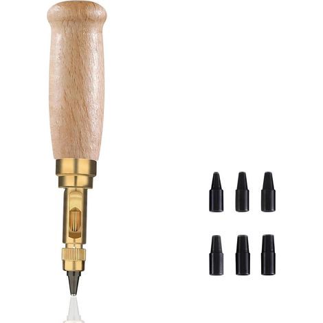 Automatische Locher, 6er-Set, elektrische Lochwerkzeuge für Papier, Karten und Dokumente – Zuverlässiges, ergonomisches Design für Büro und Zuhause (1/5)