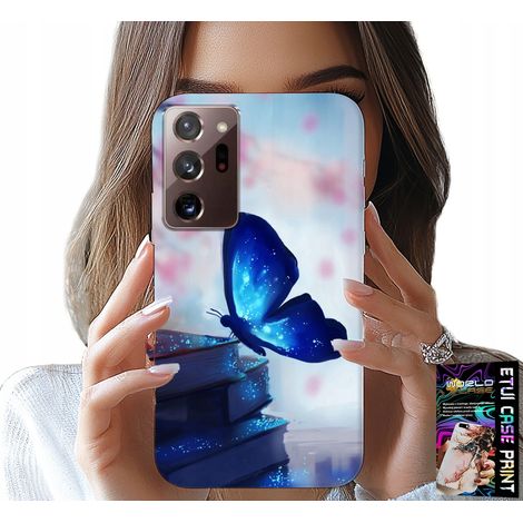 Custodia per Samsung Note 20 Ultra - Farfalla blu, Farfalla, Motivi da donna (1/5)