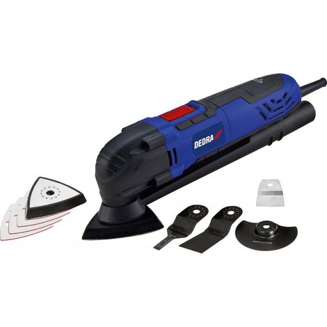 Utensile multifunzione DEDRA 300W - set con valigetta e accessori