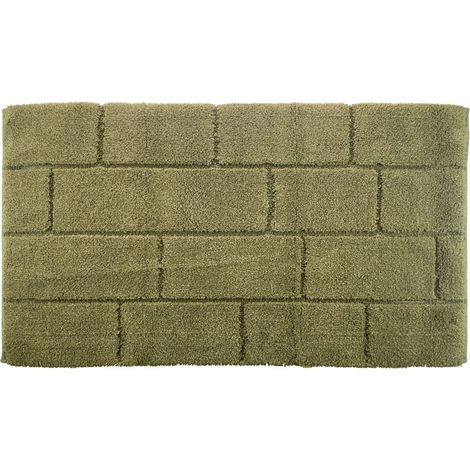 TAPPETO WALL 55X100CM MOSS IN COTONE (1/3)