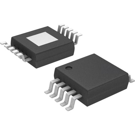 CI - Acquisition de données - Convertisseur numérique-analogique (CNA) Microchip Technology MCP4728-E/UN MSOP-10 1 pc(s