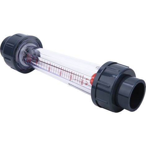 Débitmètre de liquide LZS-25(D) 2502500 L/h, en plastique ABS, haute précision (1/5)
