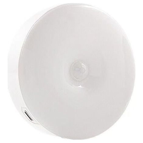 5 pcs Veilleuse,Lampe de Placard,Lampe Detecteur de Mouvement Interieur Rechargeable USB,Veilleuse Detecteur de Mouvement Pour Couloir Cuisine,éclairage D'escalier,Chambre D'enfant,éclairage D' (1/4)