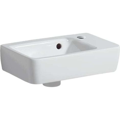 Geberit Renova Plan, Handwaschbecken, verkürzte Ausladung, 36x25 (1/5)