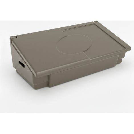 Coffre de jardin 50l-plast'up rotomoulage (1/4)